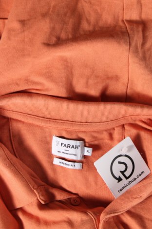 Herren T-Shirt Farah, Größe XL, Farbe Orange, Preis 17,40 €
