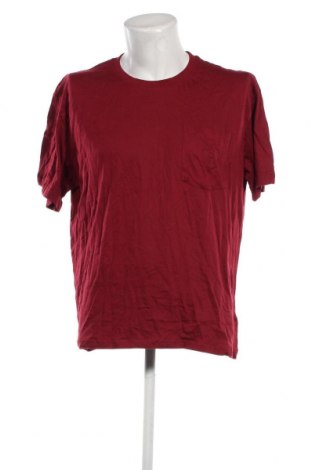Мъжка тениска Fashion, Размер XL, Цвят Червен, Цена 8,40 лв.