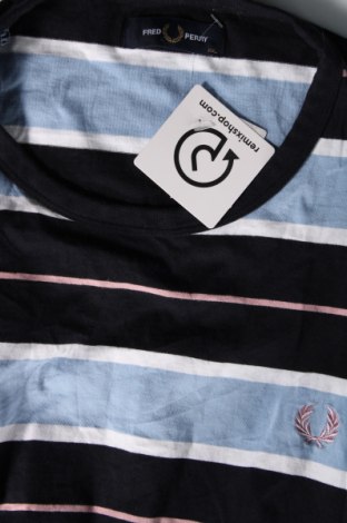 Ανδρικό t-shirt Fred Perry, Μέγεθος XXL, Χρώμα Μπλέ, Τιμή 15,46 €