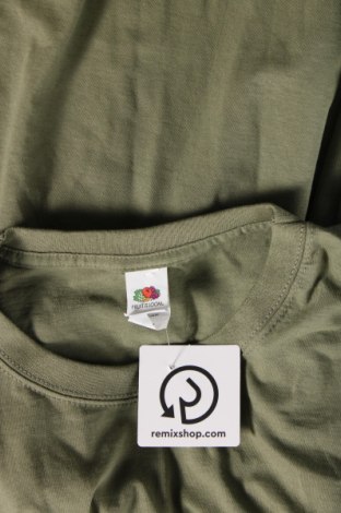Ανδρικό t-shirt Fruit Of The Loom, Μέγεθος XL, Χρώμα Πράσινο, Τιμή 8,04 €