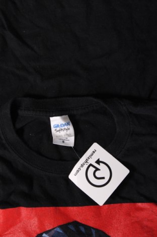Мъжка тениска Gildan, Размер S, Цвят Черен, Цена 13,00 лв.
