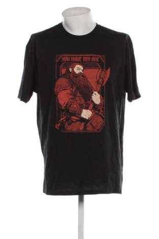 Ανδρικό t-shirt Gildan, Μέγεθος XL, Χρώμα Μαύρο, Τιμή 8,04 €