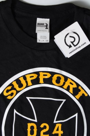 Ανδρικό t-shirt Gildan, Μέγεθος S, Χρώμα Μαύρο, Τιμή 8,04 €