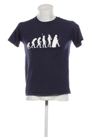 Мъжка тениска Gildan, Размер M, Цвят Син, Цена 7,83 лв.