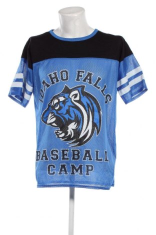 Herren T-Shirt Glamour Babe, Größe XL, Farbe Blau, Preis 5,43 €