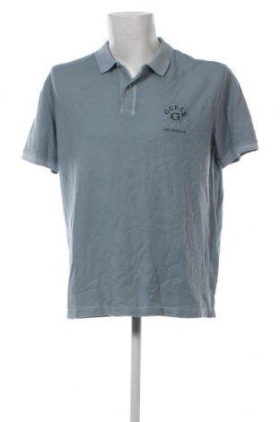 Ανδρικό t-shirt Guess, Μέγεθος L, Χρώμα Μπλέ, Τιμή 39,69 €