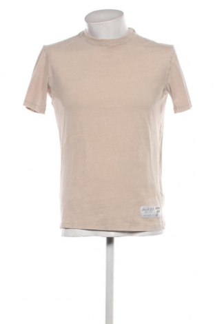 Herren T-Shirt Guess, Größe M, Farbe Beige, Preis 39,69 €