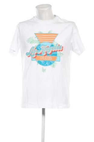 Ανδρικό t-shirt Guess, Μέγεθος L, Χρώμα Λευκό, Τιμή 39,69 €