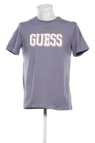 Мъжка тениска Guess, Размер L, Цвят Син, Цена 73,15 лв.
