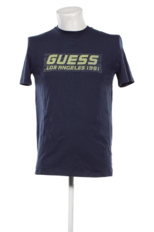 Мъжка тениска Guess, Размер M, Цвят Син, Цена 77,00 лв.