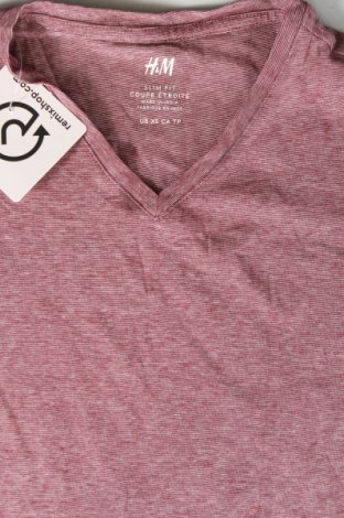 Pánské tričko  H&M, Velikost XS, Barva Červená, Cena  87,00 Kč