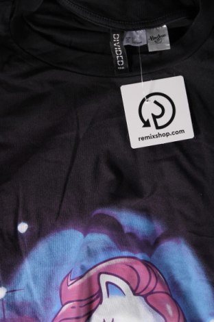 Herren T-Shirt H&M Divided, Größe L, Farbe Schwarz, Preis 9,05 €