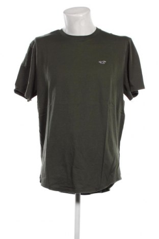 Ανδρικό t-shirt Hollister, Μέγεθος XXL, Χρώμα Πράσινο, Τιμή 13,58 €