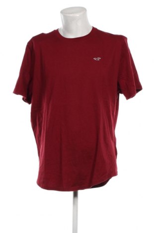 Ανδρικό t-shirt Hollister, Μέγεθος XXL, Χρώμα Κόκκινο, Τιμή 15,98 €