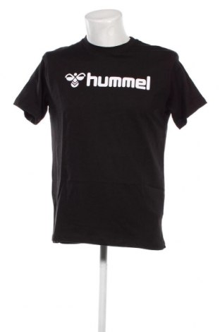 Męski T-shirt Hummel, Rozmiar M, Kolor Czarny, Cena 95,96 zł