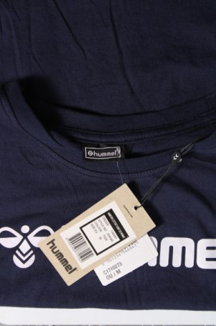 Ανδρικό t-shirt Hummel, Μέγεθος M, Χρώμα Μπλέ, Τιμή 9,59 €