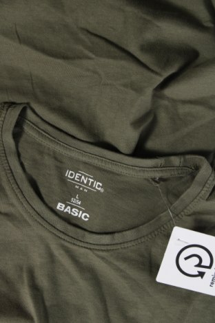Herren T-Shirt Identic, Größe L, Farbe Grün, Preis 9,05 €
