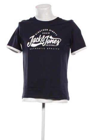 Tricou de bărbați Jack & Jones, Mărime S, Culoare Albastru, Preț 50,99 Lei