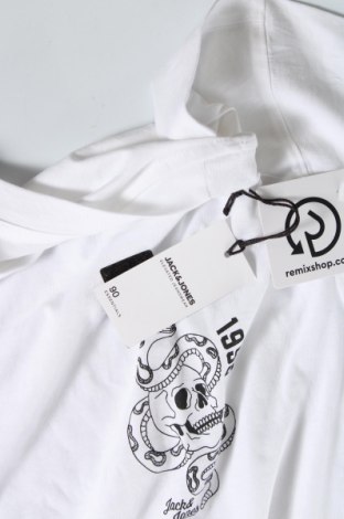 Мъжка тениска Jack & Jones, Размер XXL, Цвят Бял, Цена 26,35 лв.