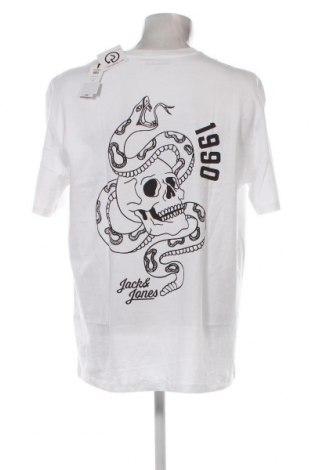 Ανδρικό t-shirt Jack & Jones, Μέγεθος XXL, Χρώμα Λευκό, Τιμή 15,98 €