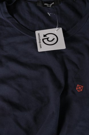 Ανδρικό t-shirt Jack & Jones, Μέγεθος L, Χρώμα Μπλέ, Τιμή 8,66 €