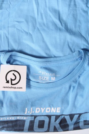 Ανδρικό t-shirt Jean Pascale, Μέγεθος M, Χρώμα Μπλέ, Τιμή 7,00 €