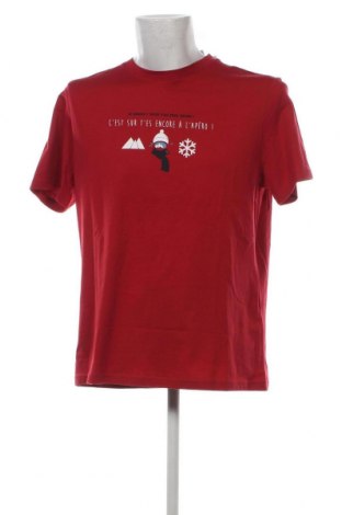 Ανδρικό t-shirt Jules, Μέγεθος XL, Χρώμα Κόκκινο, Τιμή 8,12 €
