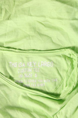 Férfi póló Key Largo, Méret S, Szín Zöld, Ár 3 552 Ft
