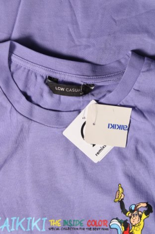 Ανδρικό t-shirt LCW, Μέγεθος XS, Χρώμα Βιολετί, Τιμή 5,52 €