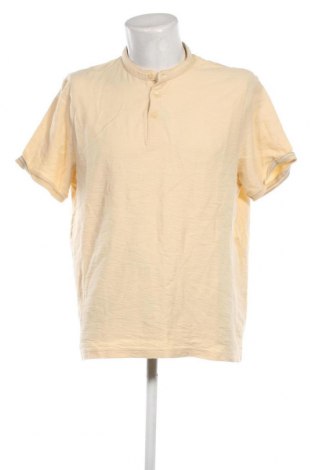 Мъжка тениска LCW, Размер XXL, Цвят Жълт, Цена 7,80 лв.