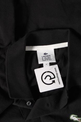 Herren T-Shirt Lacoste, Größe XL, Farbe Schwarz, Preis 37,11 €