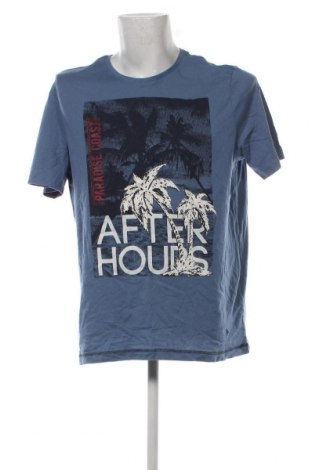 Herren T-Shirt Livergy, Größe XL, Farbe Blau, Preis 5,43 €