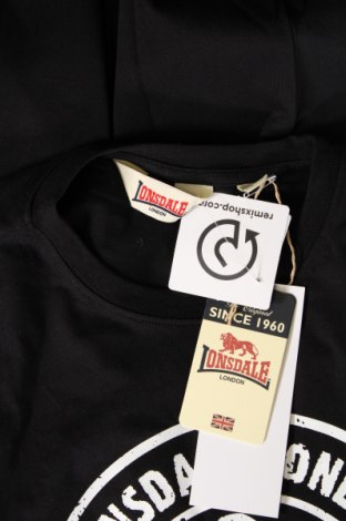 Herren T-Shirt Lonsdale, Größe S, Farbe Schwarz, Preis 8,98 €