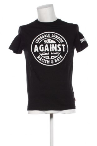 Ανδρικό t-shirt Lonsdale, Μέγεθος S, Χρώμα Μαύρο, Τιμή 9,31 €