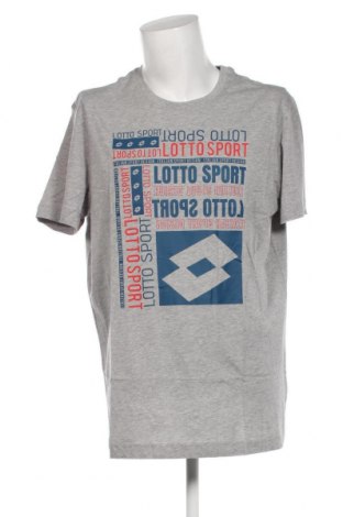 Pánske tričko  Lotto, Veľkosť 3XL, Farba Sivá, Cena  18,56 €