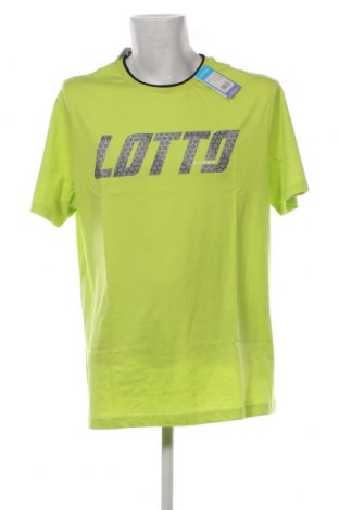 Ανδρικό t-shirt Lotto, Μέγεθος 3XL, Χρώμα Πράσινο, Τιμή 18,56 €