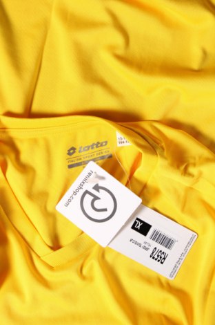 Ανδρικό t-shirt Lotto, Μέγεθος XL, Χρώμα Κίτρινο, Τιμή 15,03 €