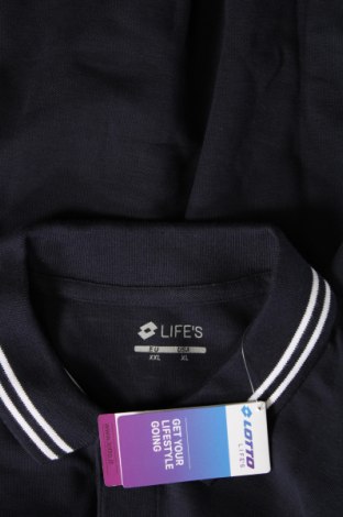 Herren T-Shirt Lotto, Größe XXL, Farbe Schwarz, Preis 15,98 €