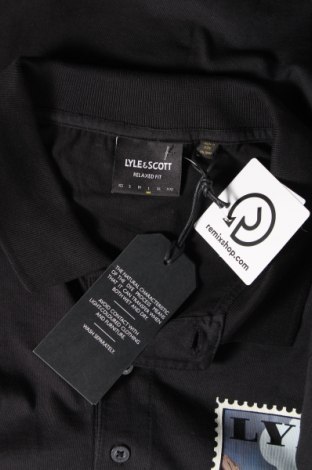 Ανδρικό t-shirt Lyle & Scott, Μέγεθος L, Χρώμα Μαύρο, Τιμή 28,87 €