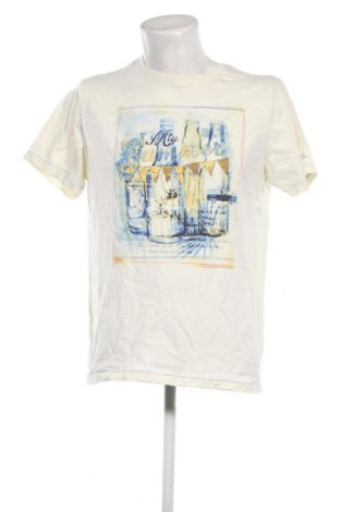 Herren T-Shirt Mantaray, Größe M, Farbe Beige, Preis 5,84 €