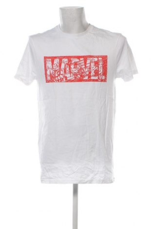 Herren T-Shirt Marvel, Größe XXL, Farbe Weiß, Preis 5,84 €