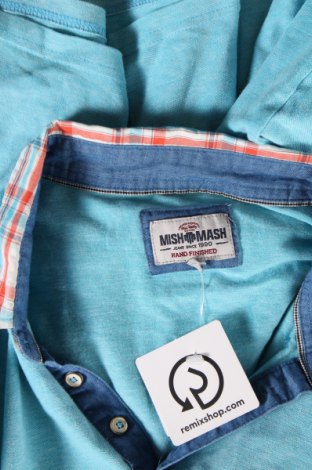 Tricou de bărbați Mish Mash, Mărime XXL, Culoare Albastru, Preț 46,05 Lei