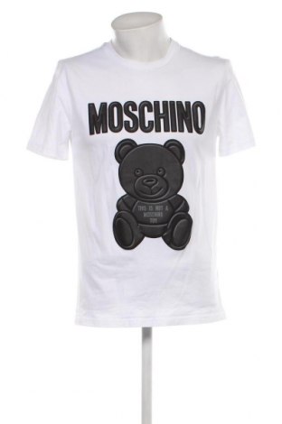 Мъжка тениска Moschino Couture, Размер L, Цвят Бял, Цена 173,40 лв.
