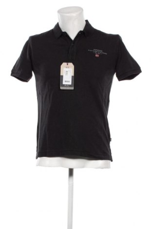 Herren T-Shirt Napapijri, Größe S, Farbe Schwarz, Preis 22,27 €