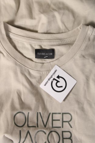 Мъжка тениска Oliver Jacob, Размер XL, Цвят Бежов, Цена 13,69 лв.