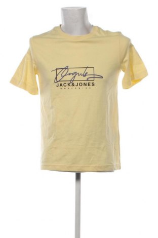 Мъжка тениска Originals By Jack & Jones, Размер S, Цвят Жълт, Цена 15,50 лв.