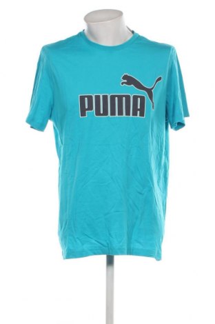 Мъжка тениска PUMA, Размер L, Цвят Син, Цена 27,00 лв.