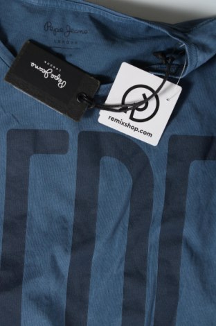Herren T-Shirt Pepe Jeans, Größe M, Farbe Blau, Preis 28,00 €