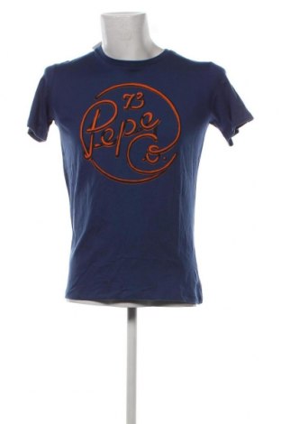 Мъжка тениска Pepe Jeans, Размер M, Цвят Син, Цена 54,32 лв.