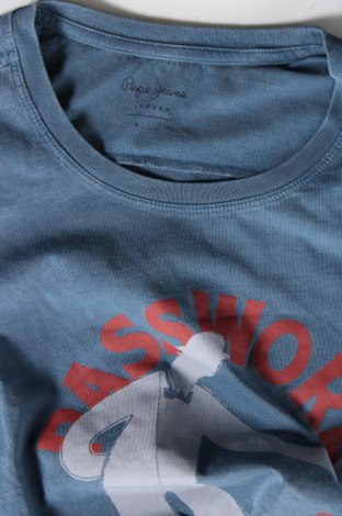 Herren T-Shirt Pepe Jeans, Größe M, Farbe Blau, Preis € 22,81
